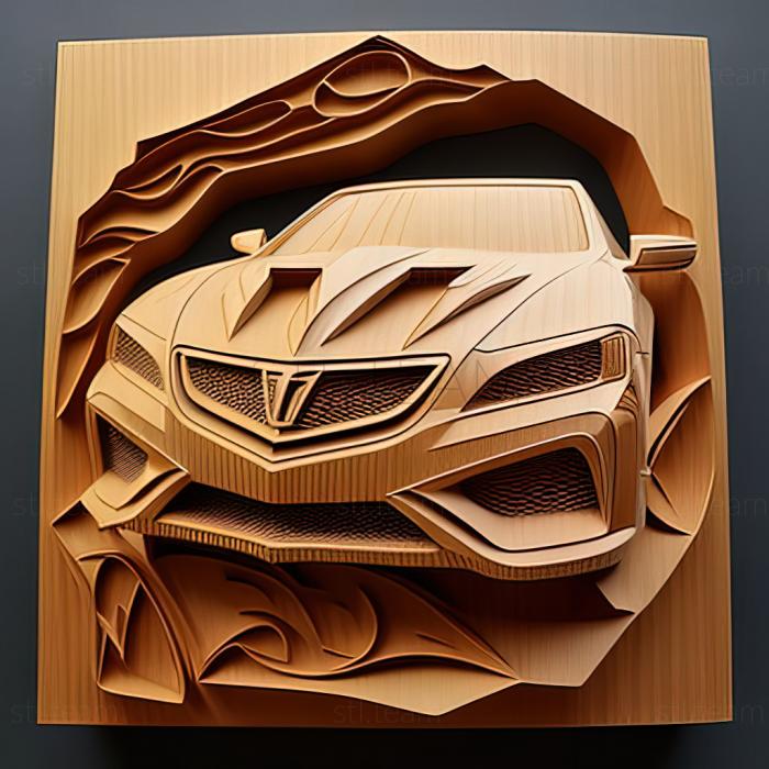 3D модель Acura RL (STL)
